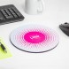 Fluorescent Neon Custom Printed Round Mouse Pads